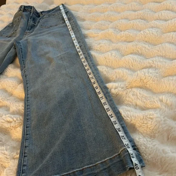 DEAR JOHN Women's Light Blue Wide-Leg Jeans - Picture 12 of 16